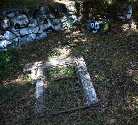 Discarded remains at Murphy Ranch