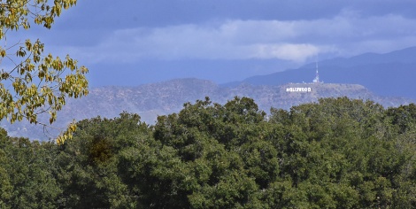 Cahuenga Peak and Hollywood sign