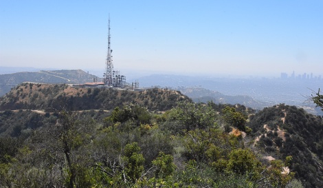 Mt. Lee and radio tower