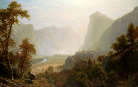 Hetch_Hetchy_Valley_From_Road,_Albert_Bierstadt (resize ps)