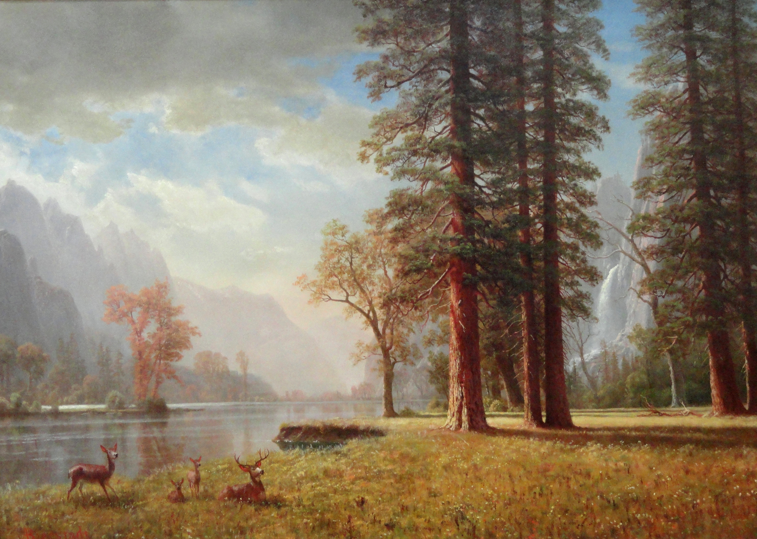 The_Hetch_Hetchy_Valley,_California,_by_Albert_Bierstadt,_undated_-_Museum_of_Fine_Arts,_Springfield,_MA_-_DSC03988 (crop ps)