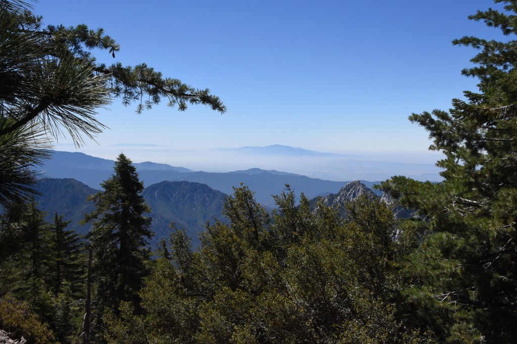 View from Waterman Mountain trail, looking south